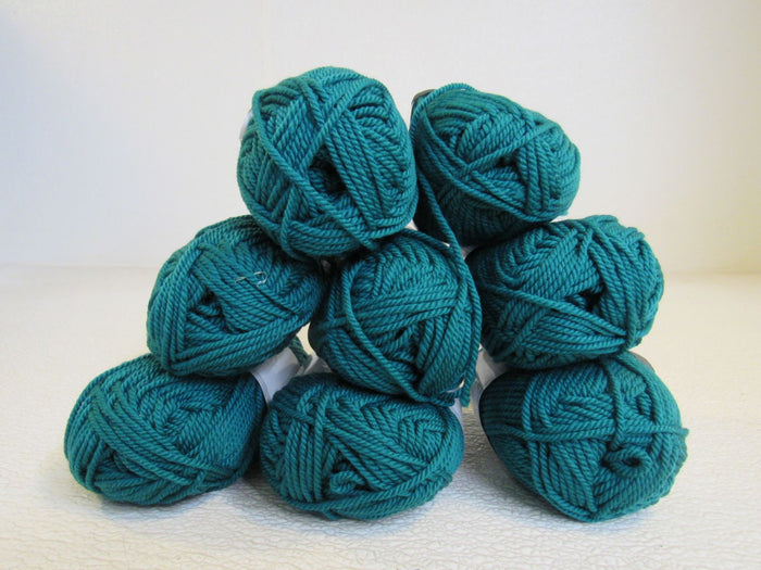 Ewe-Ewe-Wooly-Worsted-Yarn-Teal-8-Skeins-95-Yards-Each-Merino-Superwash-148 4