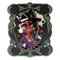 Exes and Oohs - Crimson Enamel Pin *LIMITED STOCK*