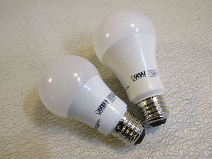 Feit-Elecrtic-LED-Light-Bulbs-Lot-of-2-1600-Lumens-120VAC-60Hz-165mA-680 2