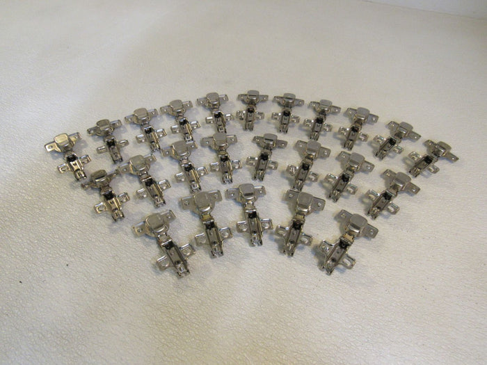 Ferrari-Cabinet-Hinges-Lot-of-24-Full-Overlay-110-Silver-1566-216 7