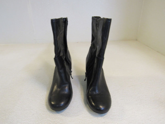 Franco-Sarto-Mercury-Boots-Wedge-Black-Heel-Female-Adult-Size-8-Solid-446 3