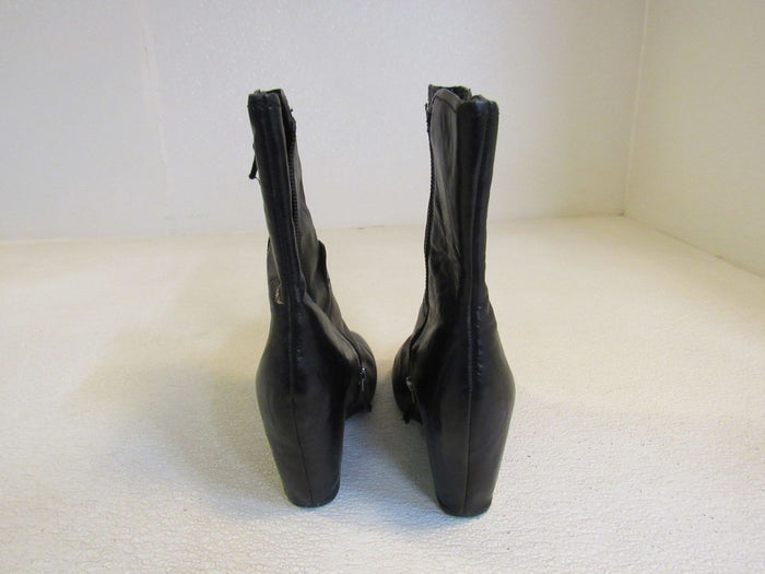 Franco-Sarto-Mercury-Boots-Wedge-Black-Heel-Female-Adult-Size-8-Solid-446 5