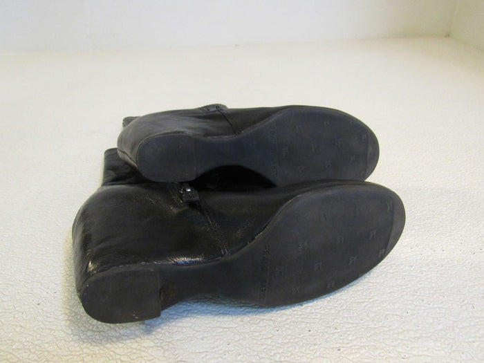 Franco-Sarto-Mercury-Boots-Wedge-Black-Heel-Female-Adult-Size-8-Solid-446 6