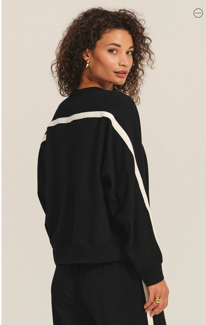 FRANKIE SWEATSHIRT IN BLACK