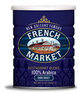 NolaCajun French Market Coffee Dark Roast can classic Louisiana café chicory coffee