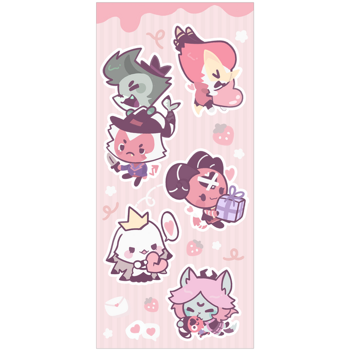 From Helluva Boss with Love Mini Chibi Sticker Set *LAST CHANCE*