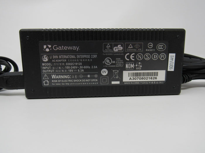 Gateway-AC-Adapter-Input-100-240V-50-60Hz-Output-19V-0302C19120-302 2