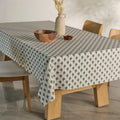 Geometry Foraged Tablecloth