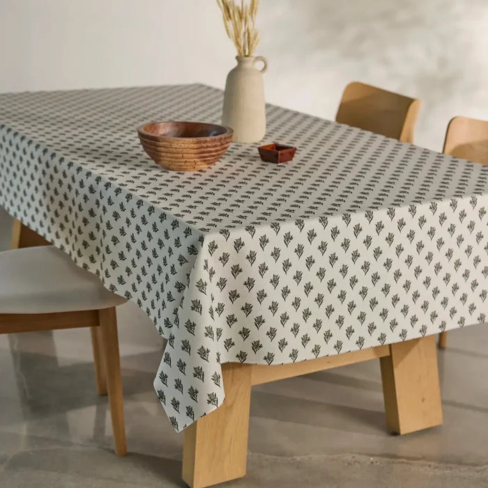 Geometry Foraged Tablecloth