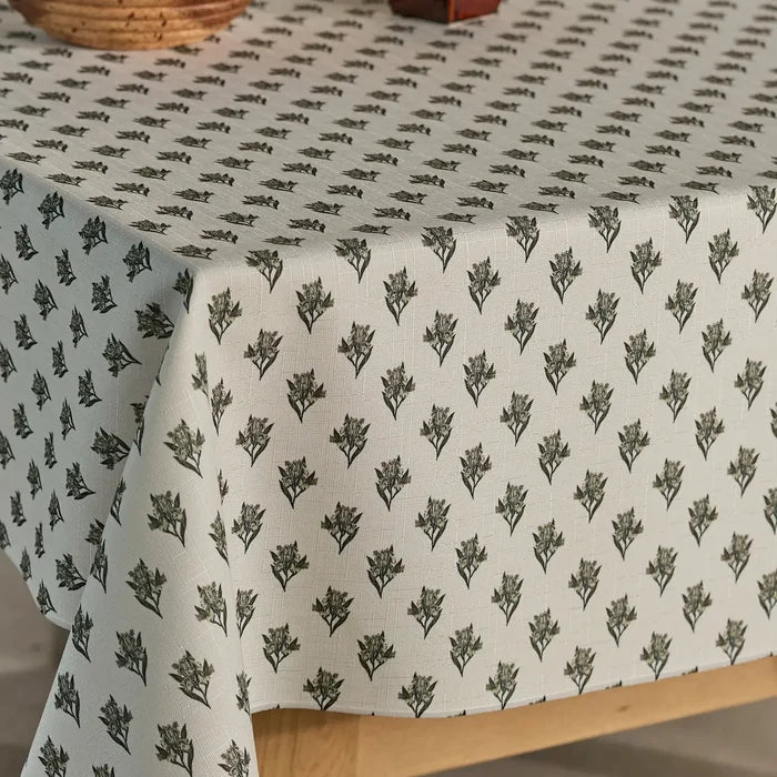 Geometry Foraged Tablecloth