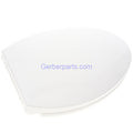 Gerber Genuine C550126 White Elongated Slow Close Quick Release Toilet Seat