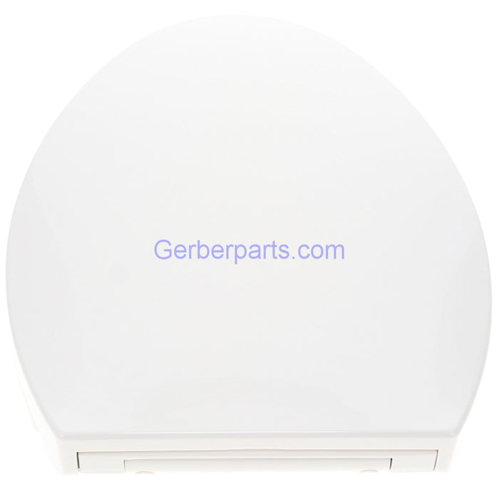 Gerber Genuine C550126 White Elongated Slow Close Quick Release Toilet Seat