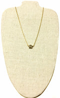 NolaCajun Gold Tiger Paw Print Necklace Louisiana LSU Tigers gold paw pendant necklace