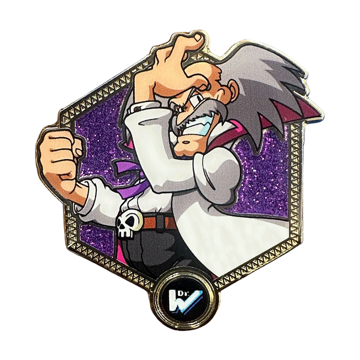 Golden Series 2: Dr. Wily - Mega Man Classic Pin