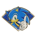 Golden Series 2: Emerald Sonic - Sonic The Hedgehog  Pin