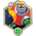 Golden Series 2: Guts Man.EXE - Mega Man Battle Network Pin