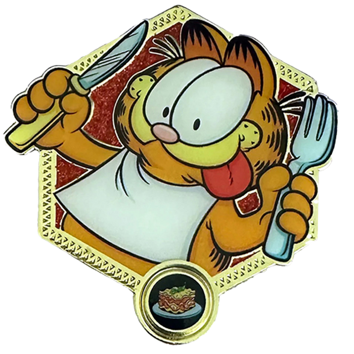 Golden Series 2: Hungry Garfield - Garfield Pin *LAST CHANCE*