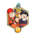 Golden Series 2: Krillin, Bulma, and Gohan - DBZ Pin