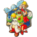 Golden Series 2: Rock's Family - Mega Man Classic Pin