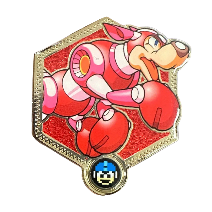 Golden Series 2: Rush - Mega Man Classic Pin