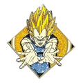 Golden Series 2 : Saiyan Vegeta - DBZ Pin *LAST CHANCE*