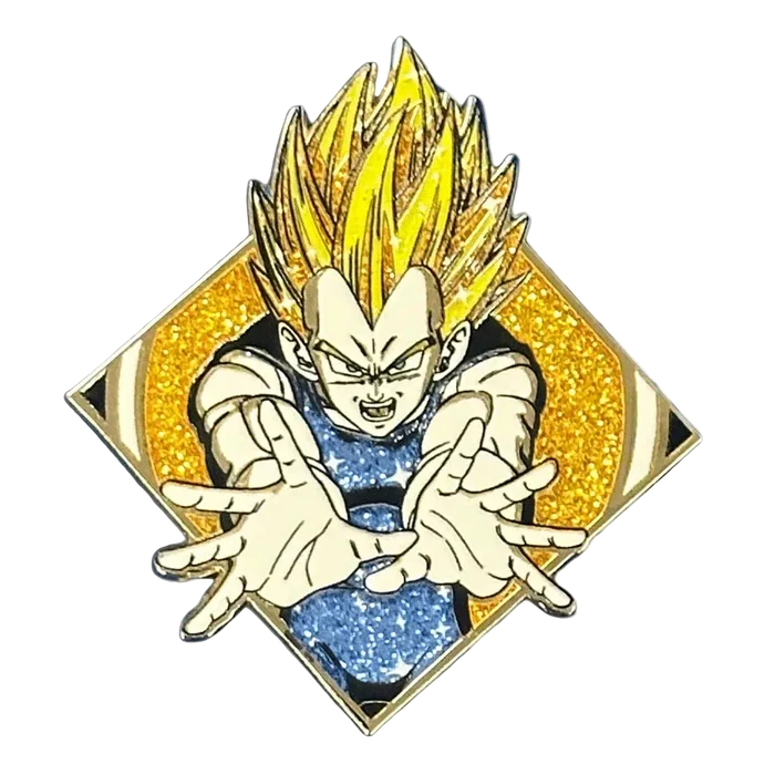 Golden Series 2 : Saiyan Vegeta - DBZ Pin *LAST CHANCE*