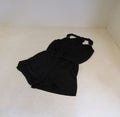 Guess-Romper-Jumpsuit-Black-Front-Pockets-Lined-Bottom-Female-Adult-Size-M-Solid-396 1
