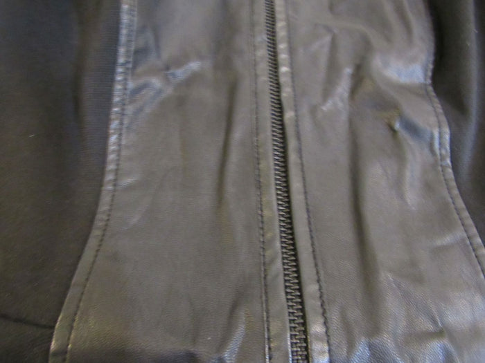 Guess-Vest-Shirt-Top-Black-Zippered-Front-Polyester-Spandex-Female-Adult-Size-M-182 4