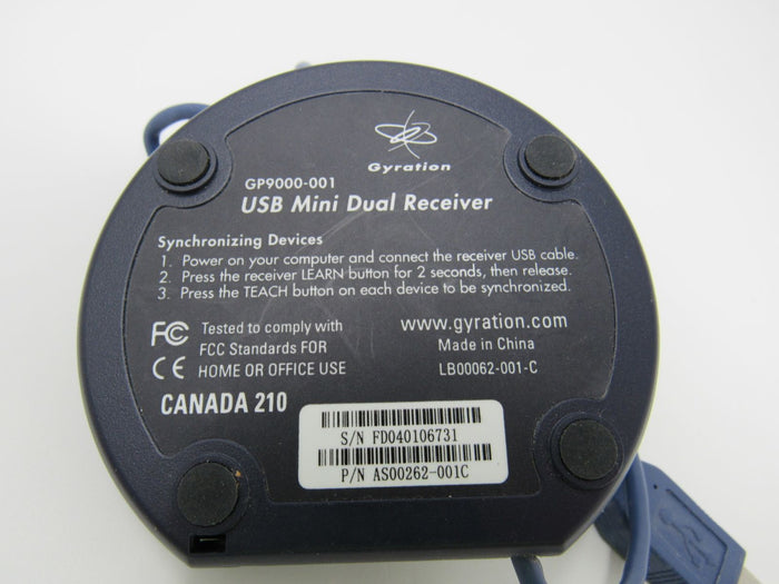 Gyration-USB-Mini-Dual-Receiver-Adjustable-Antenna-GP900-001-402 7