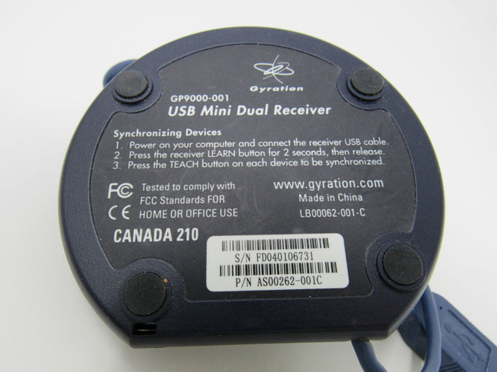 Gyration-USB-Mini-Dual-Receiver-Adjustable-Antenna-GP900-001-402 8