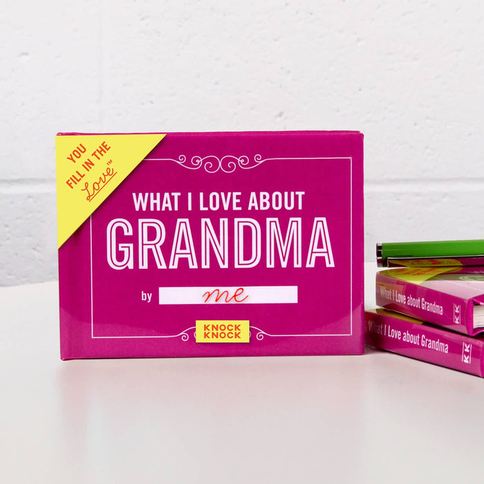 Hachette Book Group What I Love About Grandma Fill in the Love Book