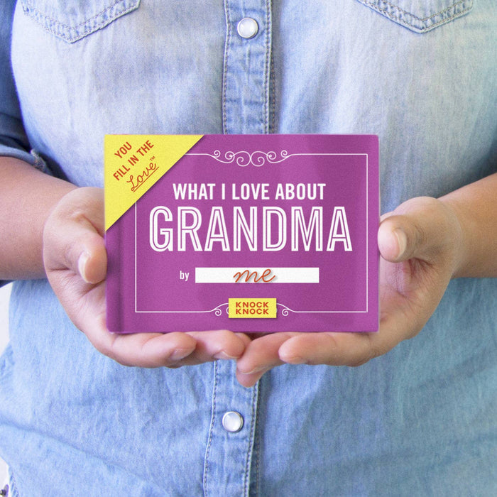Hachette Book Group What I Love About Grandma Fill in the Love Book