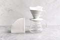 Halo Coffee Pour Over Kit - White