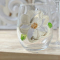 NolaCajun Hand Painted Magnolia Glassware Louisiana Southern Barware New Orleans