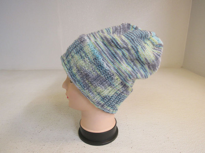 Handcrafted-Beanie-Hat-Merino-Nylon-Cashmere-Female-Adult-438 4