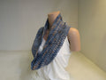 Handcrafted-Cowl-Blue-Orange-Crocheted-Merino-Female-Adult-482 1