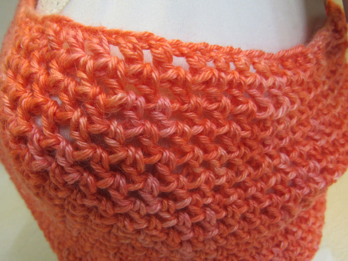Handcrafted-Cowl-Coral-Crocheted-Alpaca-Mulberry-Silk-Female-Adult-480 6