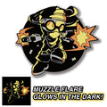 Hank - Night Watch Pin GLOWS IN THE DARK *LIMITED STOCK*