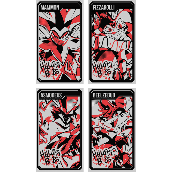Helluva Boss Collectible Metal Cards - Series 1 Wave 3 *CLEARANCE*