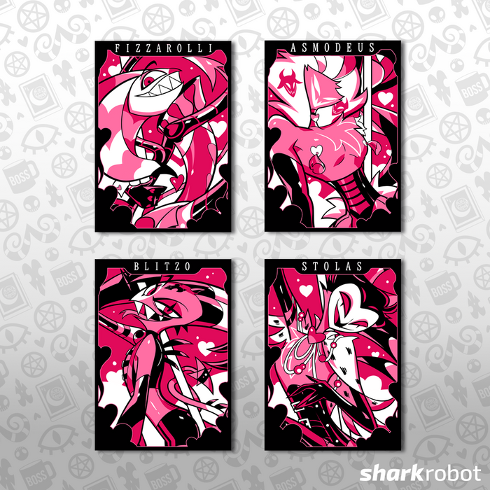 Helluva Boss Collectible Metal Cards - Valentines Wave 1 *LIMITED STOCK*