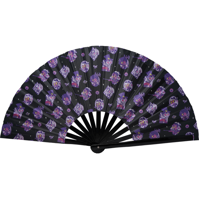 Helluva Boss Pattern Clacker Fan *LIMITED STOCK*