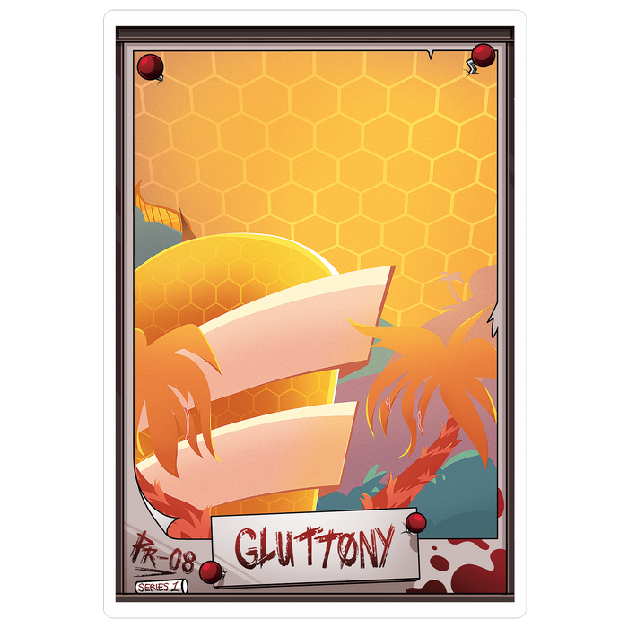 Helluva Boss Trading Cards - Gluttony Promo Card (PR-08) *LIMITED STOCK*