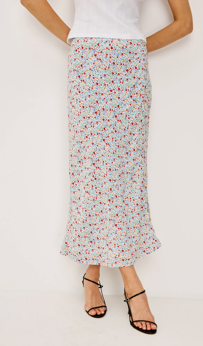 HEPBURN SKIRT IN MEADOW