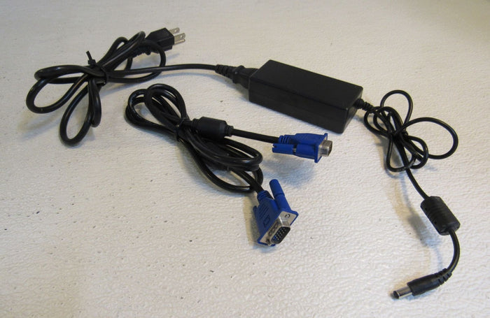 Hoioto-Switching-Power-Adapter-Male-to-Male-VGA-Cable-Black-100-240-V-684 2