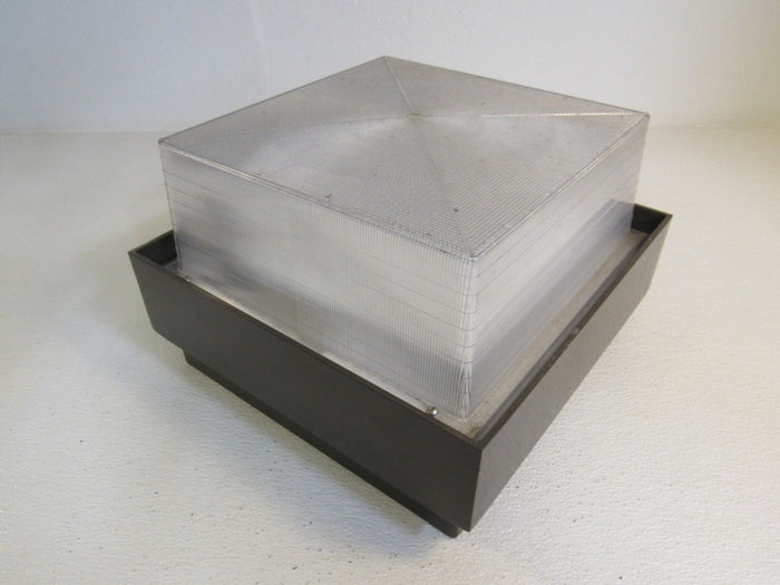 Hubbell-HID-Square-Canopy-Light-Fixture-70W-13in-x-13in-x-12in-DCP-SD70S8-Metal-302 1