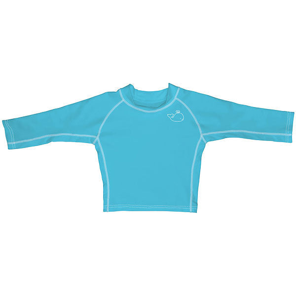 i play. Long Sleeve Rashguard - Aqua-3