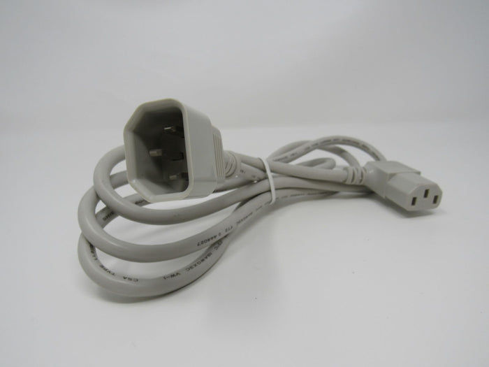 I-Sheng-Power-Cord-Angled-Plug-Length-5-ft-IEC-C14-IEC-C13-IS-15-400 2