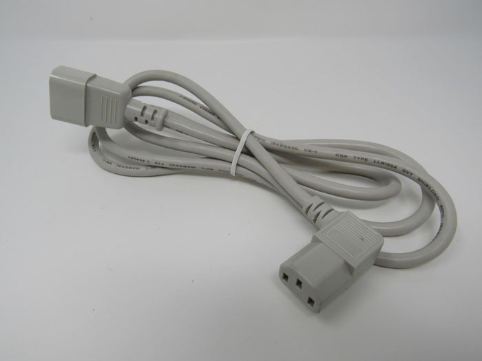 I-Sheng-Power-Cord-Angled-Plug-Length-5-ft-IEC-C14-IEC-C13-IS-15-400 3