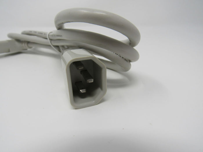 I-Sheng-Power-Cord-Angled-Plug-Length-5-ft-IEC-C14-IEC-C13-IS-15-400 5