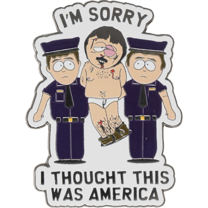I Thought This Was America - South Park Pin